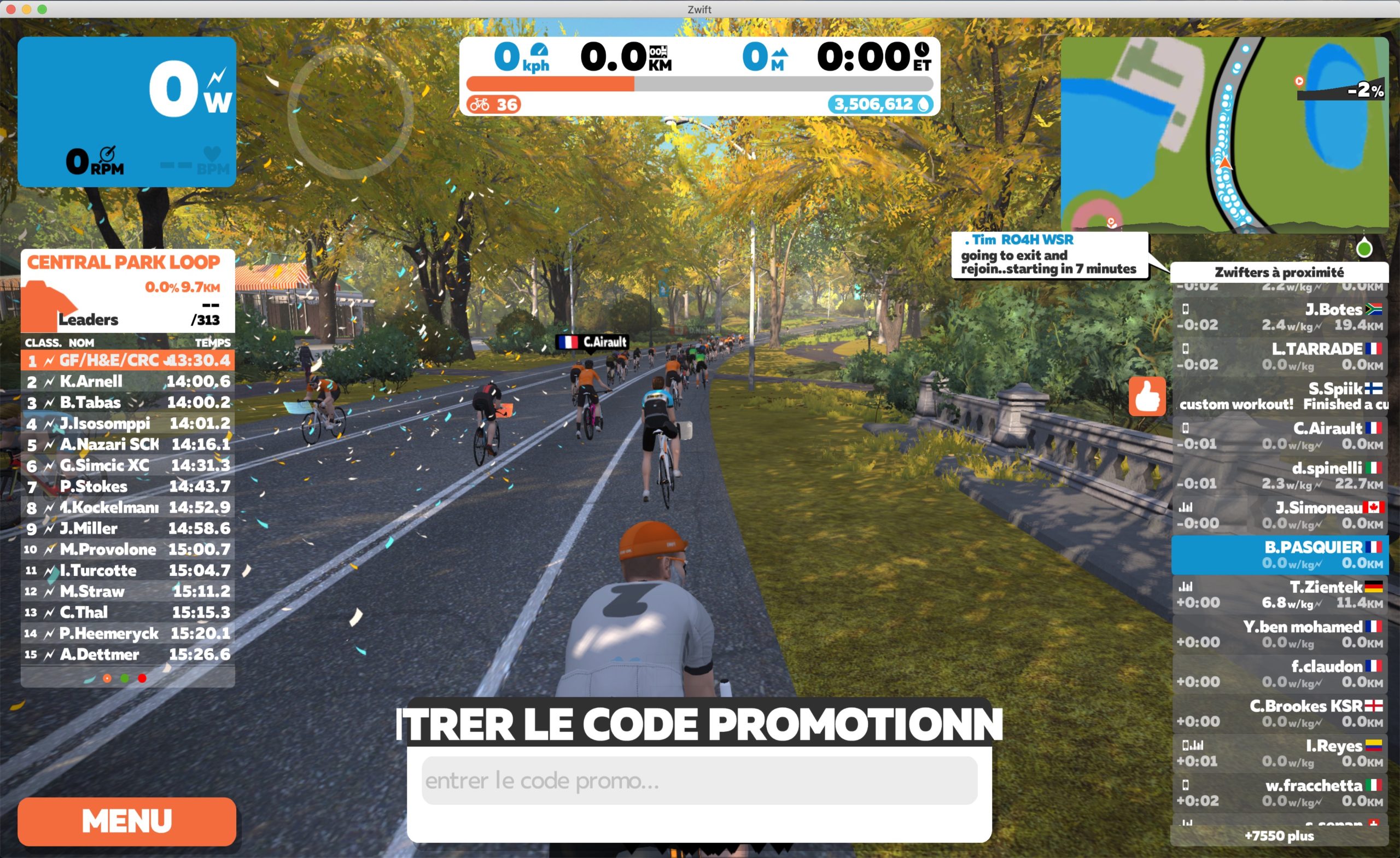 Zwift Les jerseys