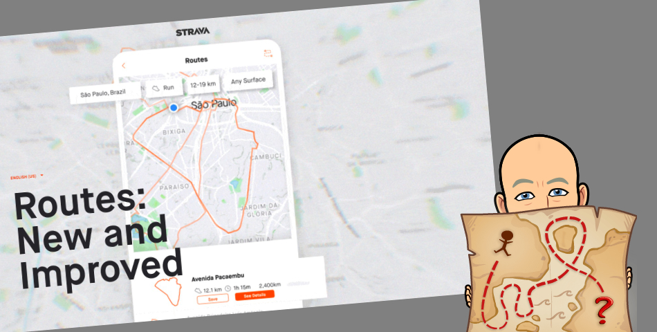 Strava – Améliorations DU module itineraires