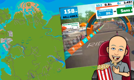 Zwift – La Map France en Vidéo – Route R.G.V.