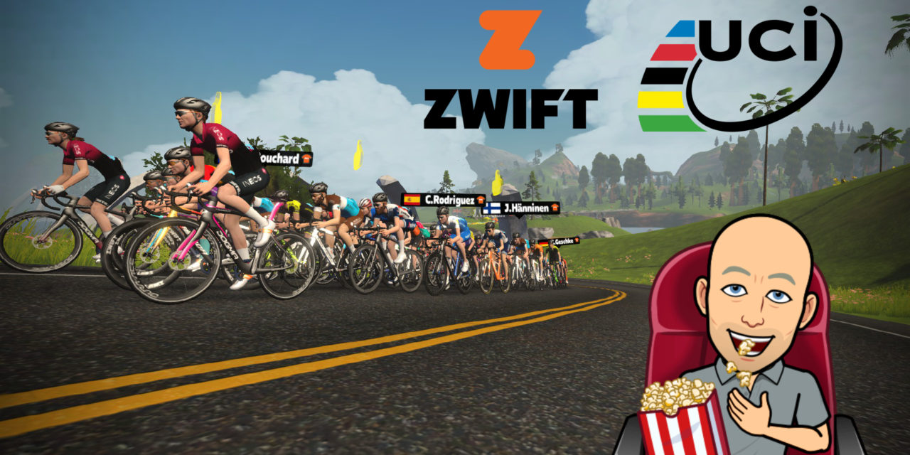 Un championnat du Monde UCI sur Zwift