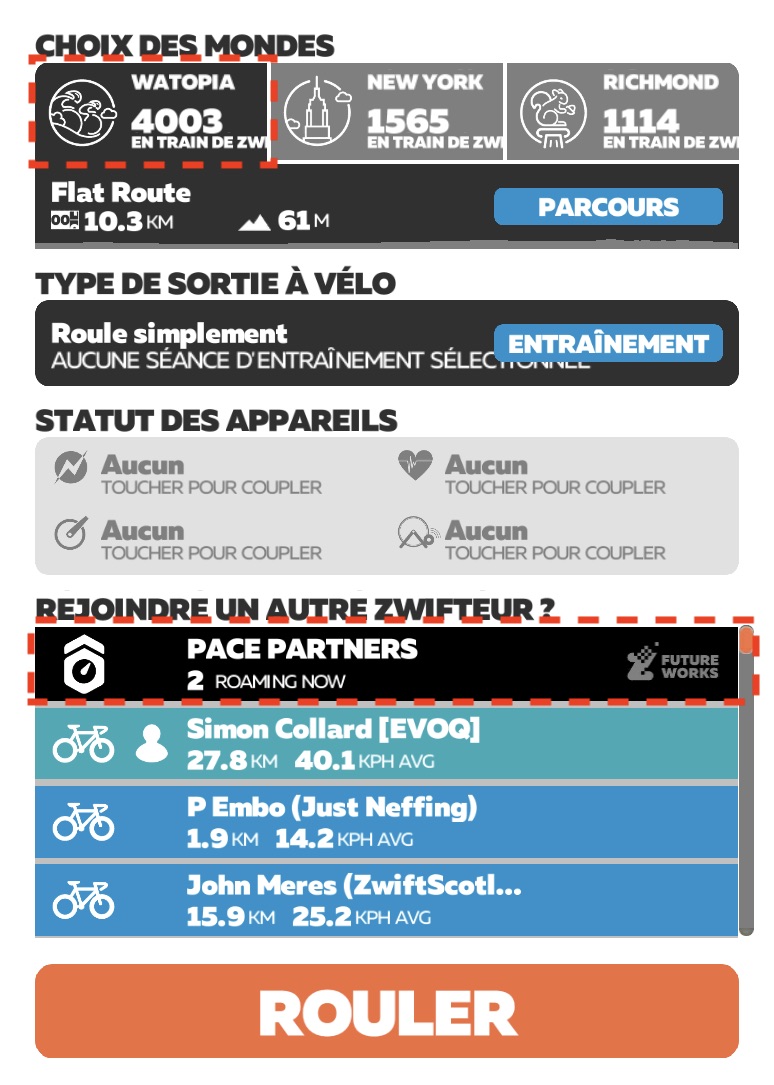 zwift pacers interface 1