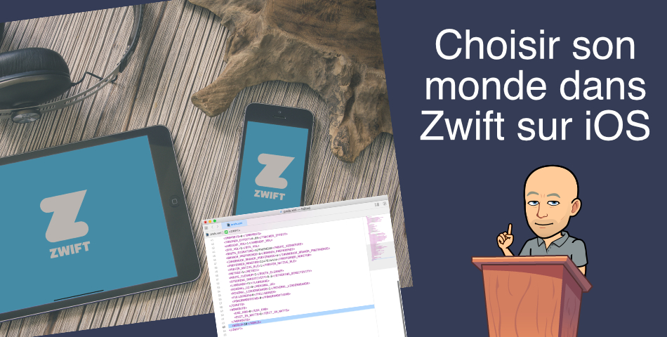 Zwift – Choisir son monde sur iPad et iPhone (iOS)
