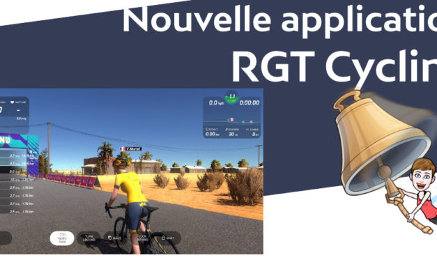 nouvelle application RGT cycling