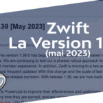 Zwift – La version 1.39 (mai 2023)