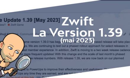 Zwift – La version 1.39 (mai 2023)